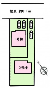 半田市港本本町　区画図